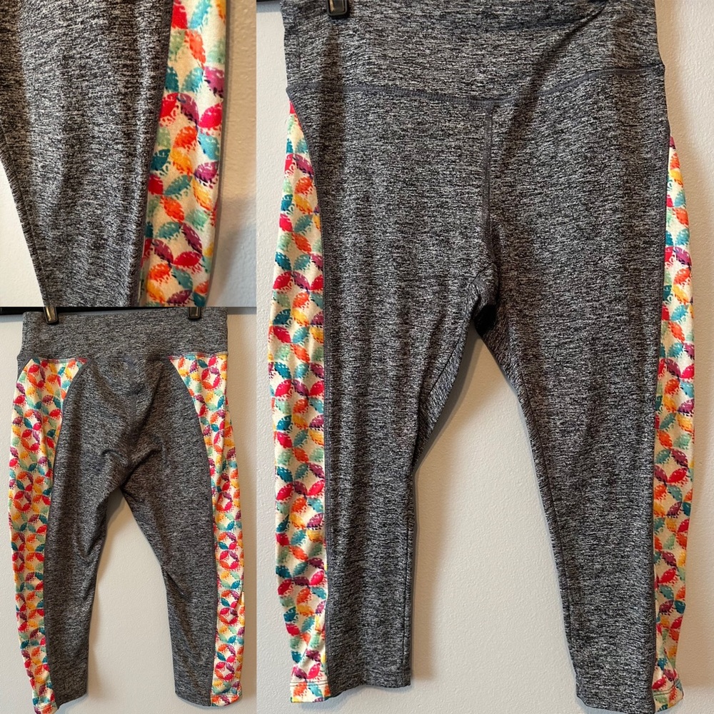 Rise collection, workout capris, size small